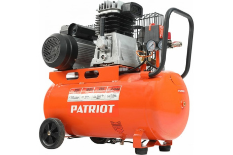 Купить PATRIOT Компрессор 50л  PTR 50-360J  50л/ ременной/ 2 2kW /360л.мин  525301960 фото №4