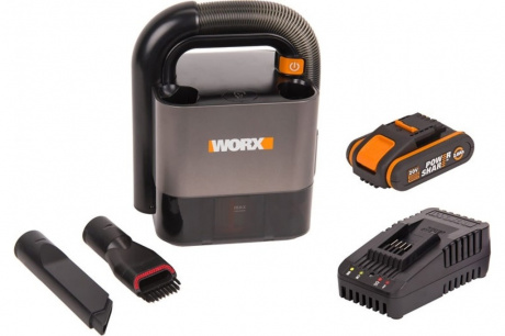 Купить Пылесос аккумуляторный WORX WX030.9 12V 2,0Ач коробка фото №6